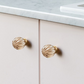 Champagne Bronze Crystal Cabinet Knobs