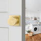 Heavy Duty Square Door Knobs for Closet, Hallway and Bathroom Doors