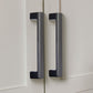 Two-Tone Slim Bar Cabinet Handles and Knobs for Wardrobes