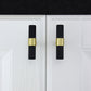 Nordic Black Mesh Knurled Brass Handle Simple Cabinet Wardrobe Pulls