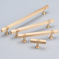 Ribbed Square Bar Cabinet Pulls and Drawer Handles