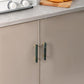 Marble T-Bar Cabinet Pulls with Gold-Tone Posts