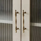 Solid Brass Twisted Cabinet Pulls and Matching Knobs