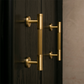 Ribbed Solid Brass Cabinet Pulls and Knobs