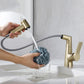 Single Hole Height Adjustable Pull Out Bathroom Faucets