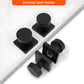 Heavy Duty Square Door Knobs for Closet, Hallway and Bathroom Doors