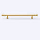 Solid Brass Round Bar Cabinet Pulls and Knobs