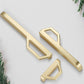 Geometric Flat Bar Cabinet Pulls and Drawer Handles