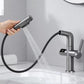 Push Button Switching Temperature Digital Bathroom Faucet