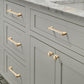 Modern Zinc Alloy Furniture Cabinet Pulls and Knobs