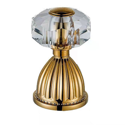 Aurion Retro Crystal Handle 3-Hole Widespread Bathroom Sink Faucet