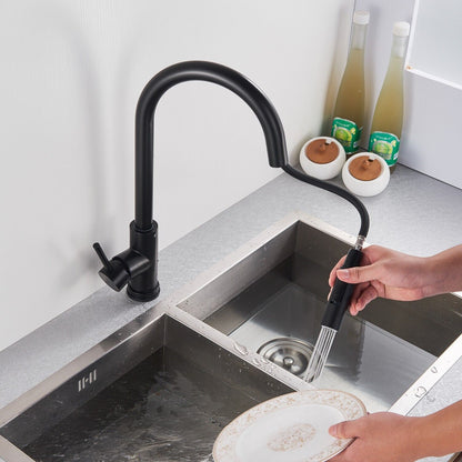 Tavora Touch Kitchen Faucet with Pull-Down Sprayer, Single Handle Stainless Steel Faucet