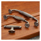 Retro Fluted Cabinet Pulls and Matching T-Bar Knobs