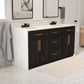Brushed Brass Square Cabinet Pulls for Kitchen Cabinets & Drawers