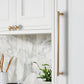 Zinc Alloy Round Bar Cabinet Pulls with Matching Knobs
