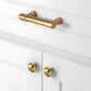 Zinc Alloy Round Bar Cabinet Pulls with Matching Knobs