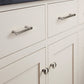 Zinc Alloy Round Bar Cabinet Pulls with Matching Knobs