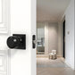 Matte Black Round Privacy Door Knob for Bedroom and Bathroom Doors