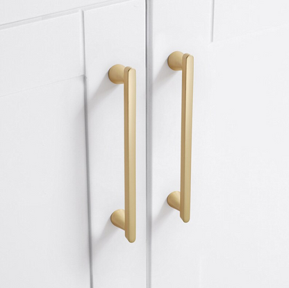 Slim Round Bar Cabinet Pulls and Knobs for Vanities