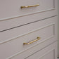 Round Bar Brass Cabinet Handles and Knobs for Wardrobes