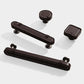 Stitched Leather Cabinet Pulls and Knobs