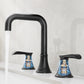 Simple Waterfall Black Bathroom Faucet