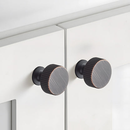 Ribbed Stripe Cabinet Pulls, Drawer Handles and Knobs