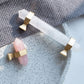 Natural Crystal Cabinet Handles and Dresser Knobs