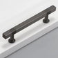 Ribbed Square Bar Cabinet Pulls and Drawer Handles