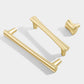 Modern Beveled Cabinet Handles and Knobs, Zinc Alloy