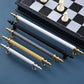 Fluted Zinc Alloy Cabinet Pulls in Shiny Finishes