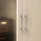 Zinc Alloy Round Bar Cabinet Pulls with Matching Knobs