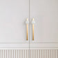 Natural Crystal Sphere Brass Cabinet Handles and Knobs