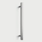 Brushed Nickel Square Bar Cabinet Pulls for Dressers and Vanities