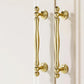 Bright Gold Brass Cabinet Pulls and Knobs