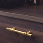 Fluted Gold Cabinet Handles and Knobs