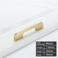 Modern  Aluminum Alloy Long Cabinet and Drawer Pulls
