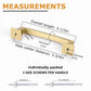 Squared Bar Cabinet Pulls and Drawer Handles