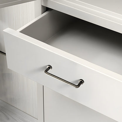 Vintage Slim Curved Cabinet Pulls and Knobs for Dressers