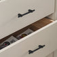 French Brass Round Bar Cabinet Pulls for Wardrobes