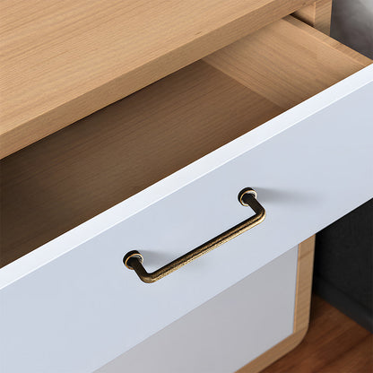Vintage Slim Curved Cabinet Pulls and Knobs for Dressers