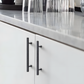 Leather Drawer Pulls Handles Wardrobe Dresser Knobs