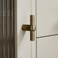 French Brass Round Bar Cabinet Pulls for Wardrobes