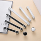 Two-Tone Chrome Cabinet Pulls with Knob Option