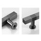Ribbed Square Bar Cabinet Pulls and Drawer Handles