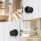 Heavy Duty Round Passage Door Knobs for Hallway and Closet Doors