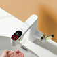 Digital Display Pull Down Bathroom Sink With Faucet