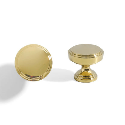 Bright Gold Brass Cabinet Pulls and Knobs