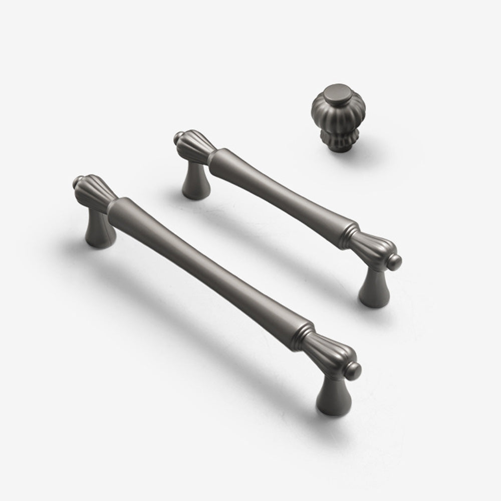 French Spindle Cabinet Pulls, Ring Pulls and Knobs