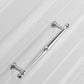 Chrome-Finish Brass Bar Cabinet Pulls and Drawer Handles